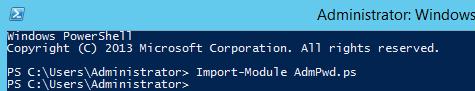 LAPS import module