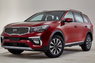 Опубликованы первые фотографии салона кроссовера Kia KX7
