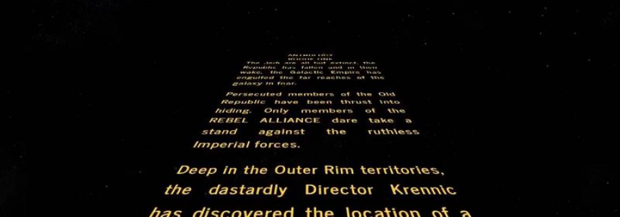 Фанат сделал вступительные титры для Rogue One