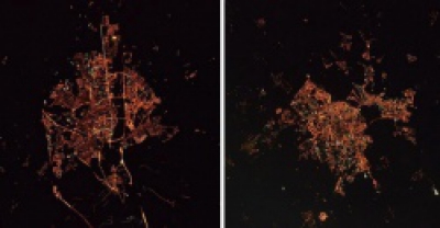 Космонавт Новицкий показал, как выглядят Брест и Гомель с борта МКС