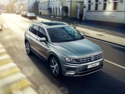 Новое поколение Volkswagen Tiguan вышло на российский рынок