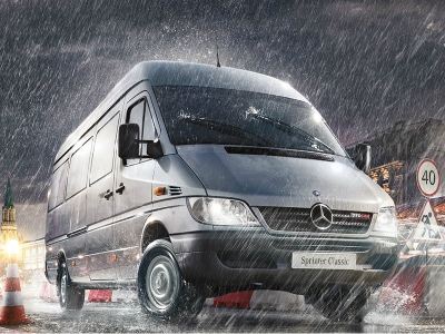 Mercedes-Benz проведет отзыв 3,2 тысяч коммерческих фургонов в РФ