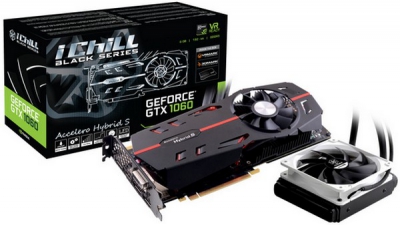 Inno3D представила первую в мире GeForce GTX 1060 с жидкостным охлаждением