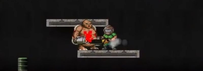 Тизер-трейлер платформера MiniDOOM 2