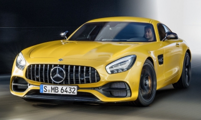 Спорткары Mercedes-AMG GT получили в честь юбилея новые «зубы»
