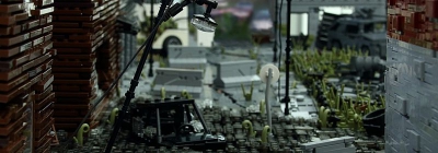 Уровень из The Last of Us воссоздан с помощью Lego