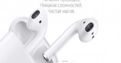 Открыт предзаказ на беспроводные наушники Apple AirPods