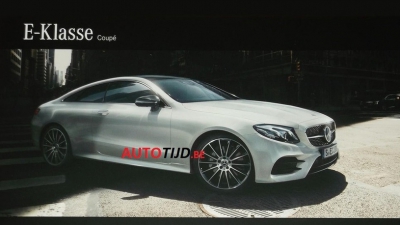 В Mercedes-Benz не смогли предотвратить утечку фотографий купе Е-класса