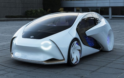 Toyota представила на выставке CES беспилотник Concept-i