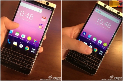 Android-смартфон BlackBerry Mercury с QWERTY-клавиатурой на фото