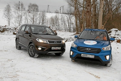 Chery Tiggo 5 и Hyundai Creta — тест и видео