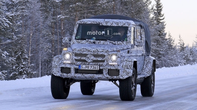 На тестах заснят прототип пикапа Mercedes-Benz G-класса 4x4²