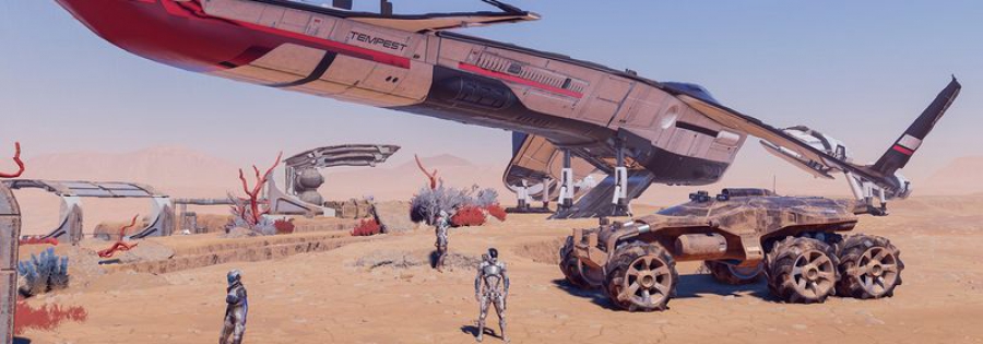 Mass Effect Andromeda: новые детали корабля "Буря" и транспортера "Кочевник" уже завтра