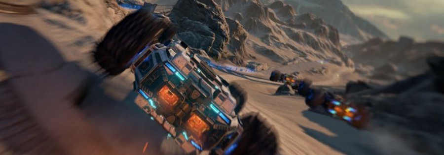 Трейлер зубодробительной гоночной аркады GRIP