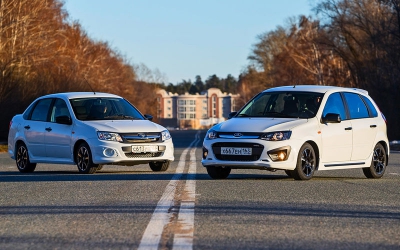 Гранта и Калина в версиях Lada Drive Active