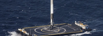 SpaceX запустила и посадила ракету Falcon 9 на баржу, спустя месяцы после катастрофы