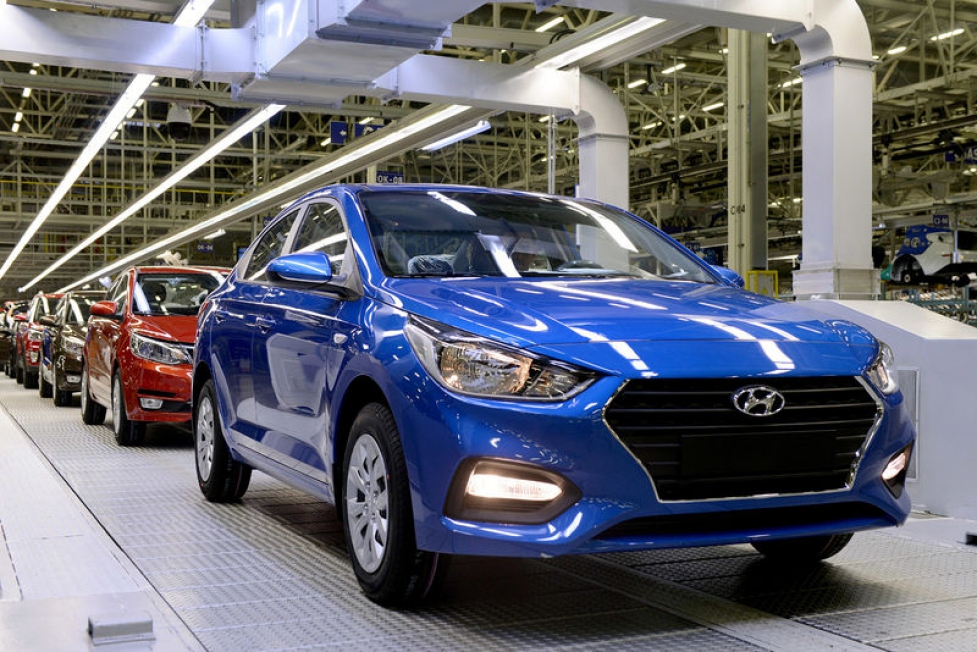 Завод Hyundai в Санкт-Петербурге начал выпуск нового Соляриса