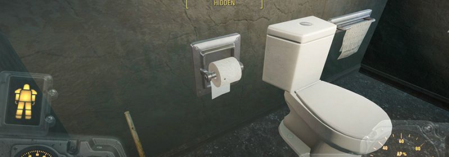 Мод Fallout 4 исправляет плебейскую туалетную бумагу