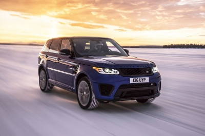 Динамику Range Rover Sport SVR проверили в необычных условиях
