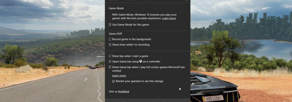 Игровой Режим Windows 10 доступен для инсайдеров