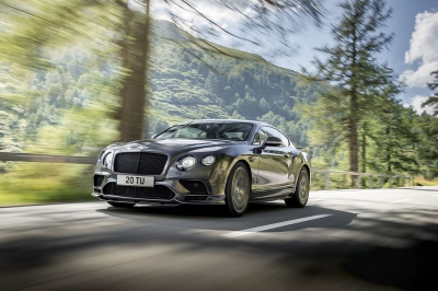 Bentley представила ураганное купе Continental Supersports