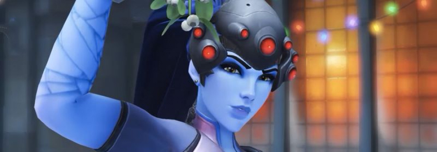 Праздничная Вдова Overwatch возбуждает геймеров