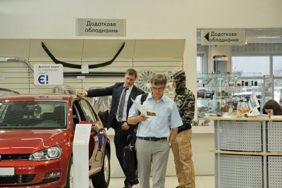 Украинский рынок новых легковых авто вырос в январе