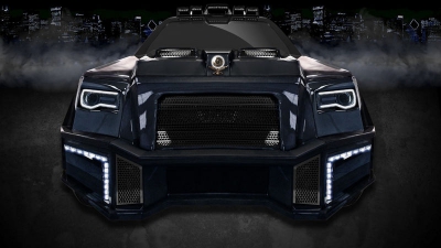 Черный аллигатор: не пугайтесь, это Mercedes-AMG