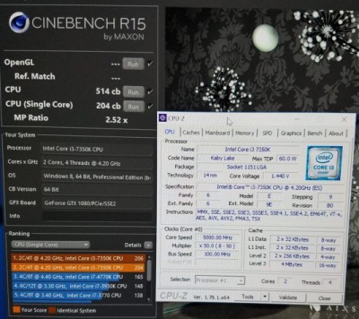 Intel доказала способность Core i3-7350K длительное время работать на частоте 5 ГГц