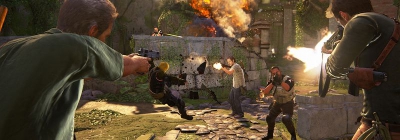 Геймплей режима выживания Uncharted 4