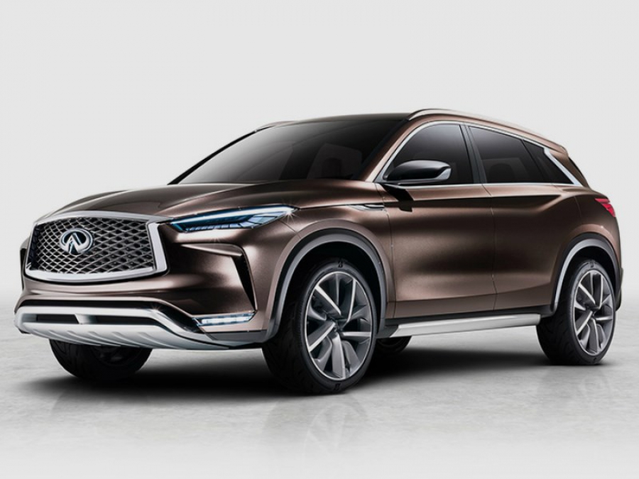 Infiniti показала концепт QX50 за неделю до премьеры в Детройте
