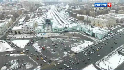 На Москву идет ледяной дождь