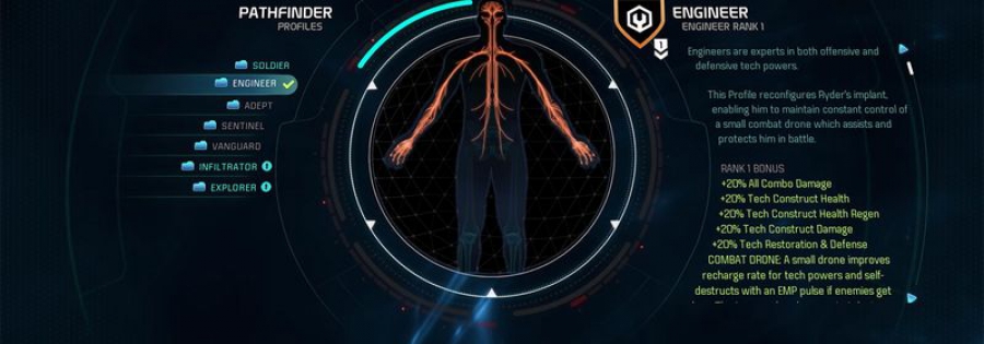 Как работает RPG-система Mass Effect Andromeda