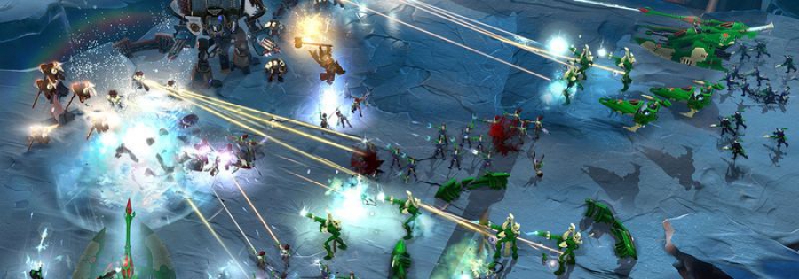 Час геймплея Dawn of War III за Эльдар