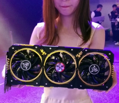 Colorful представила монструозную видеокарту iGame GTX 1080 Kudan