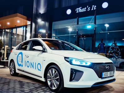 Hyundai покажет автономный Ioniq в Лас-Вегасе
