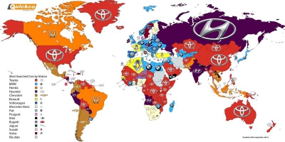 Toyota стала мировым лидером по поисковым запросам в интернете