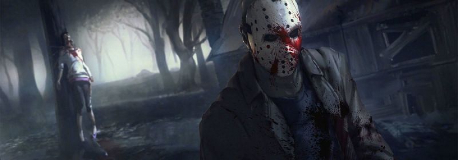 Целый матч мультиплеера Friday the 13th