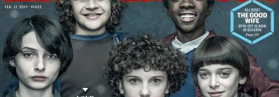 Герои Stranger Things на обложке нового выпуска Entertainment Weekly