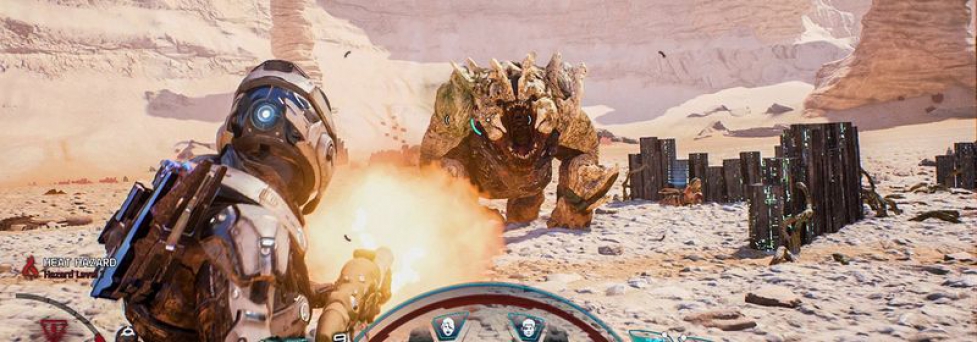 Скриншоты геймплея Mass Effect Andromeda